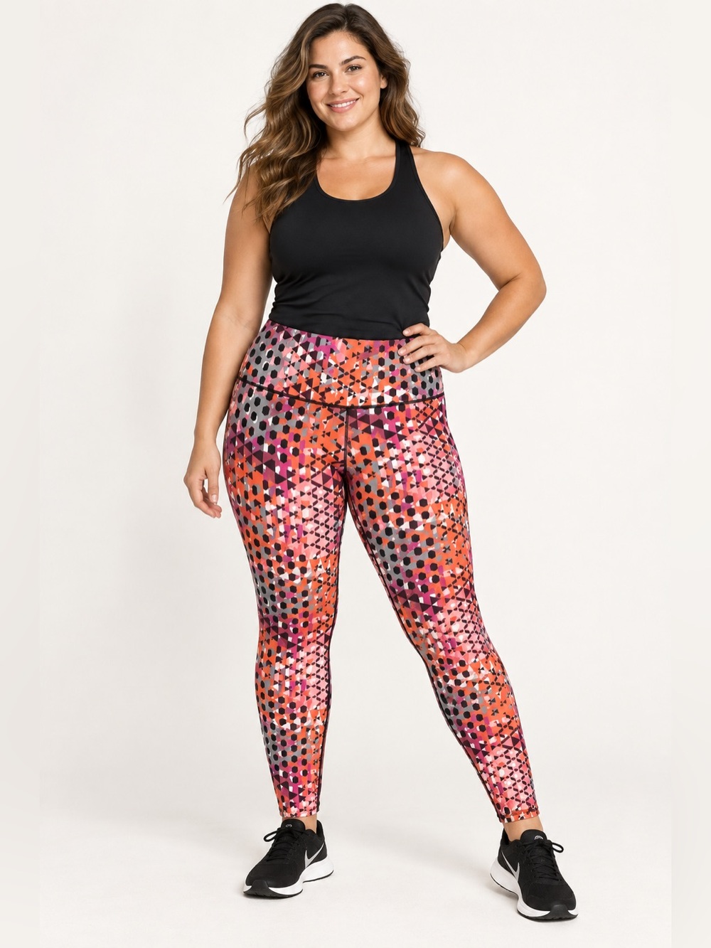Victoria’s Secret Sport Knockout Geometric High-Rise Leggings Size Large